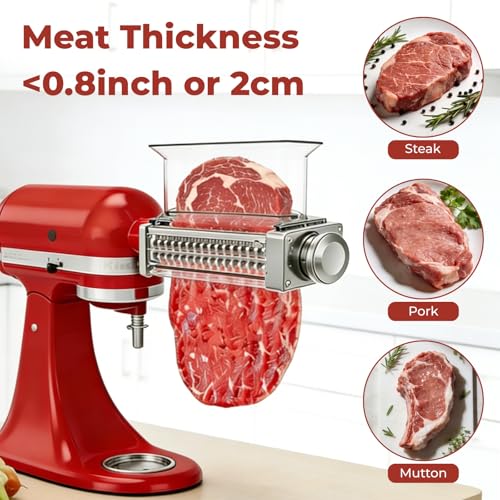 Meat Grinder & Tenderizer Attachments Compatible with KitchenAid