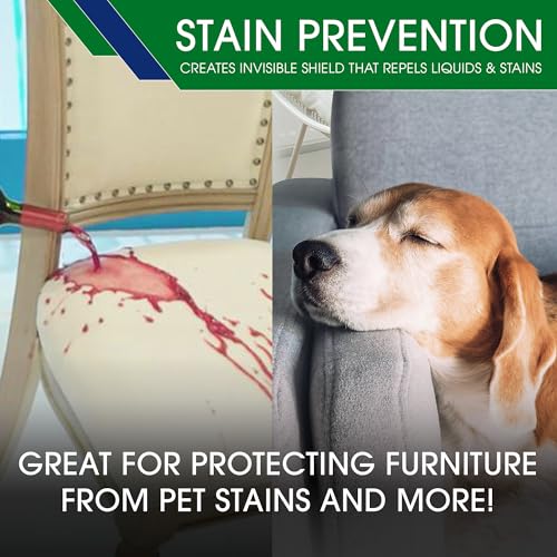 Non-Toxic Fabric Protector Spray for Upholstery & Furniture - 24 oz - Upholstery Protect Variation