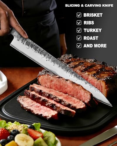 Japanese Carving Knife 27cm AUS-8 Steel Sujihiki for Sushi & Meat