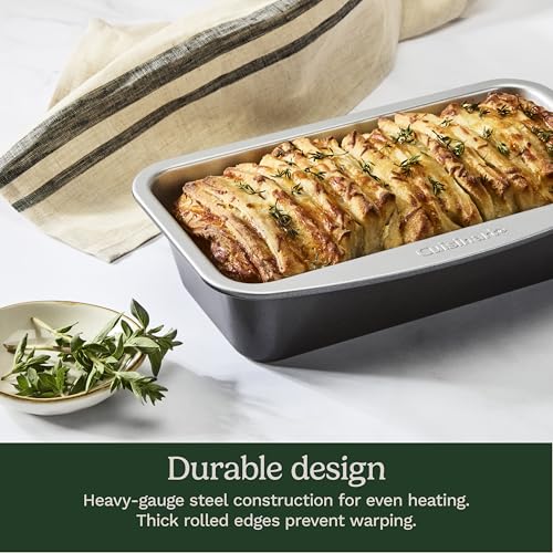 5-Piece Stackable Ceramic Nonstick Bakeware Set - Oven Safe Kitchen Baking