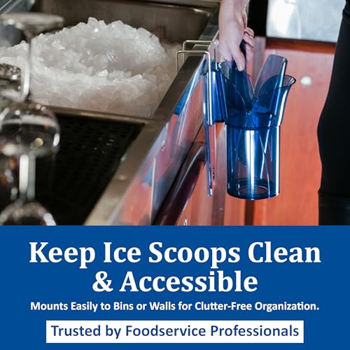 Ice Scoop 20-24 oz with Mounting Guardian System - Durable Plastic
