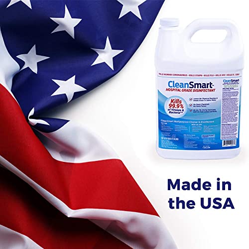 CleanSmart Hospital Disinfectant Spray 23 oz Pack of 6 - Hypochlorous Acid, EPA Registered, Fume-Free, Eco-Friendly