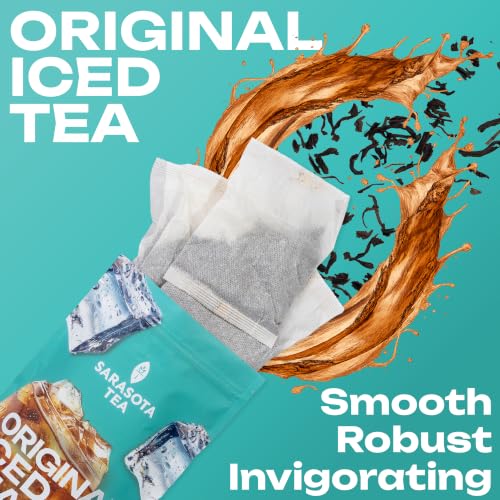 Black Orange Pekoe Iced Tea Bags - 1 Gallon Filterpacks (48 Count) for Cold Brew & Home Use