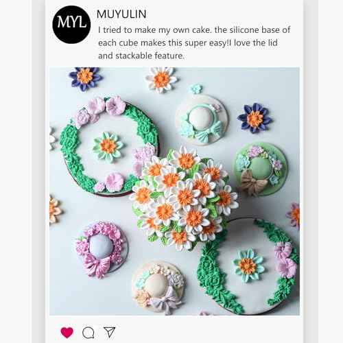 Rose Flowers Chocolate Molds Silicone, 4 Packs Rose with Leaves Garland Chocolate Molds for Relief Cake Decoration Cupcake Toppers Candy Sugar Craft Polymer Clay Resin