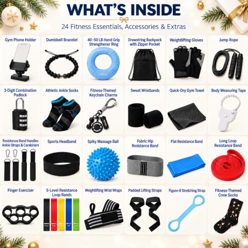 Fitness Advent Calendar 2026 - 24 Daily Workout Gear Surprises