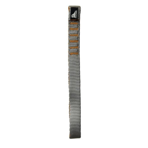 Fusion Climb ProGlide Quickdraw Runner - 5000 lbs Rated Stitched Loop Nylon Webbing 20cm x 1.7cm - Tan/Orange, 20cm