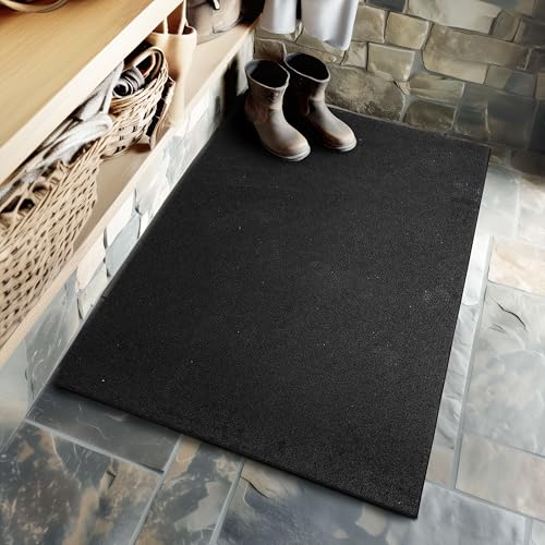 Mohawk Home Heavy Duty Rubber Stall Mat - Gym Floor- Under Dog Crate