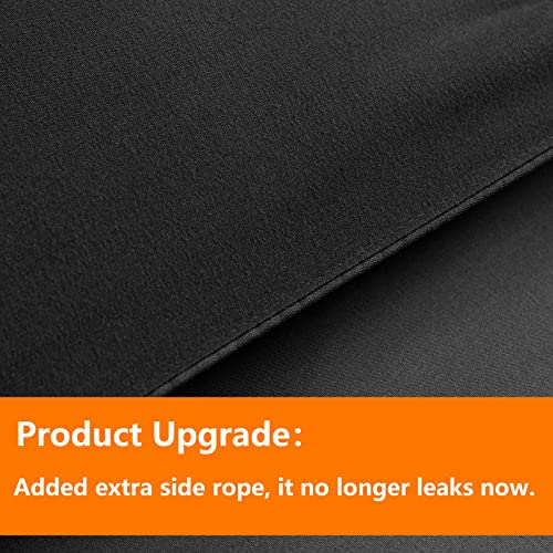 TAIMIT Full Size 7-Piece Comforter Set Dark Grey All-Season Bedding in a Bag