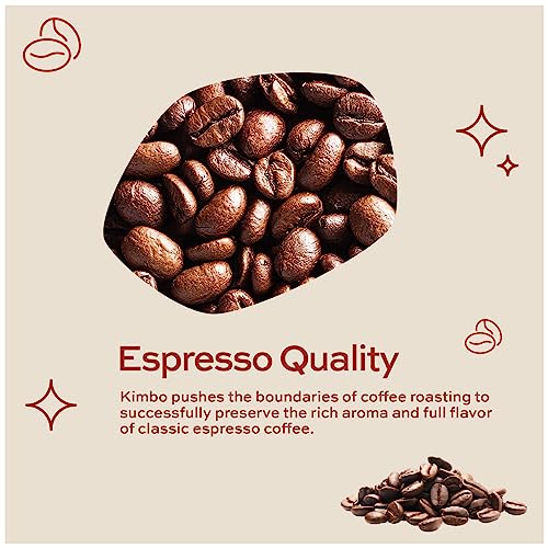 Kimbo Napoli Espresso Capsules - Medium-Dark Roast, 100 Count, Nespresso Compatible