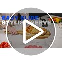 16-Inch Pizza Stone Set for Oven & Grill with Peel, Cutter & Brush - KitchenStar