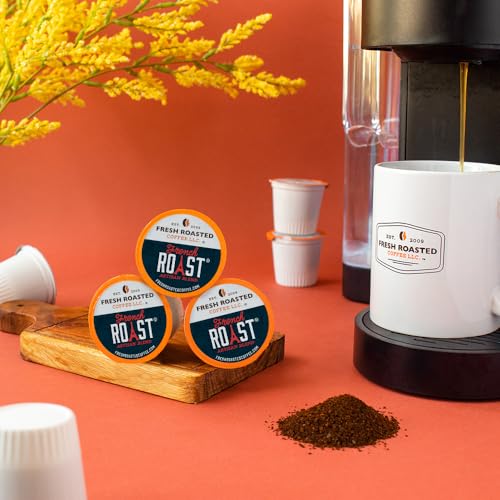 French Roast Dark Coffee Pods — 96 Count, Kosher, Compatible with Keurig
