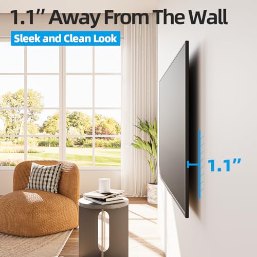 USX STAR Heavy Duty TV Wall Mount Bracket 55-120 Inch Low Profile