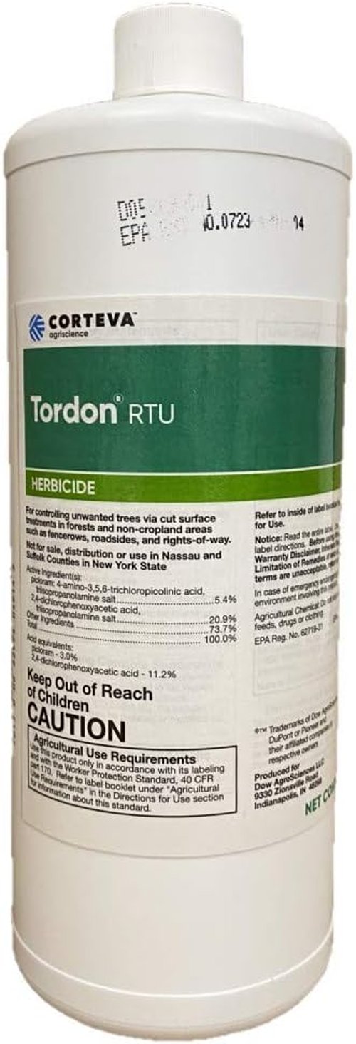 Dow AgroSciences Tordon RTU Herbicide - Ready-To-Use 32 Ounce for Effective Weed Control