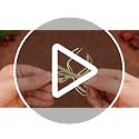 12 Pcs Gold Metal Bow Ornaments with Clip for Christmas Tree