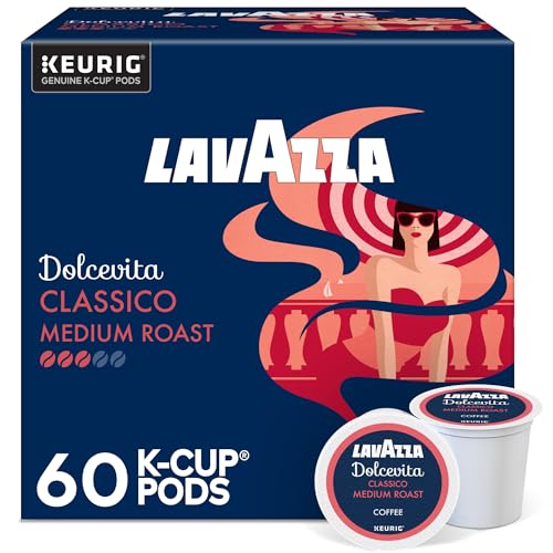Lavazza Dolcevita Classico Medium Roast Coffee Pods - 10 Count Pack of 6