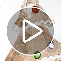 Swarovski Holiday Cheers Tree and Snowman Crystal Ornament - Red Ribbon Variation