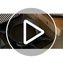 11-Inch Square Cast Iron Grill Pan - Pre-Seasoned Non-Stick Cookware with High Ridges