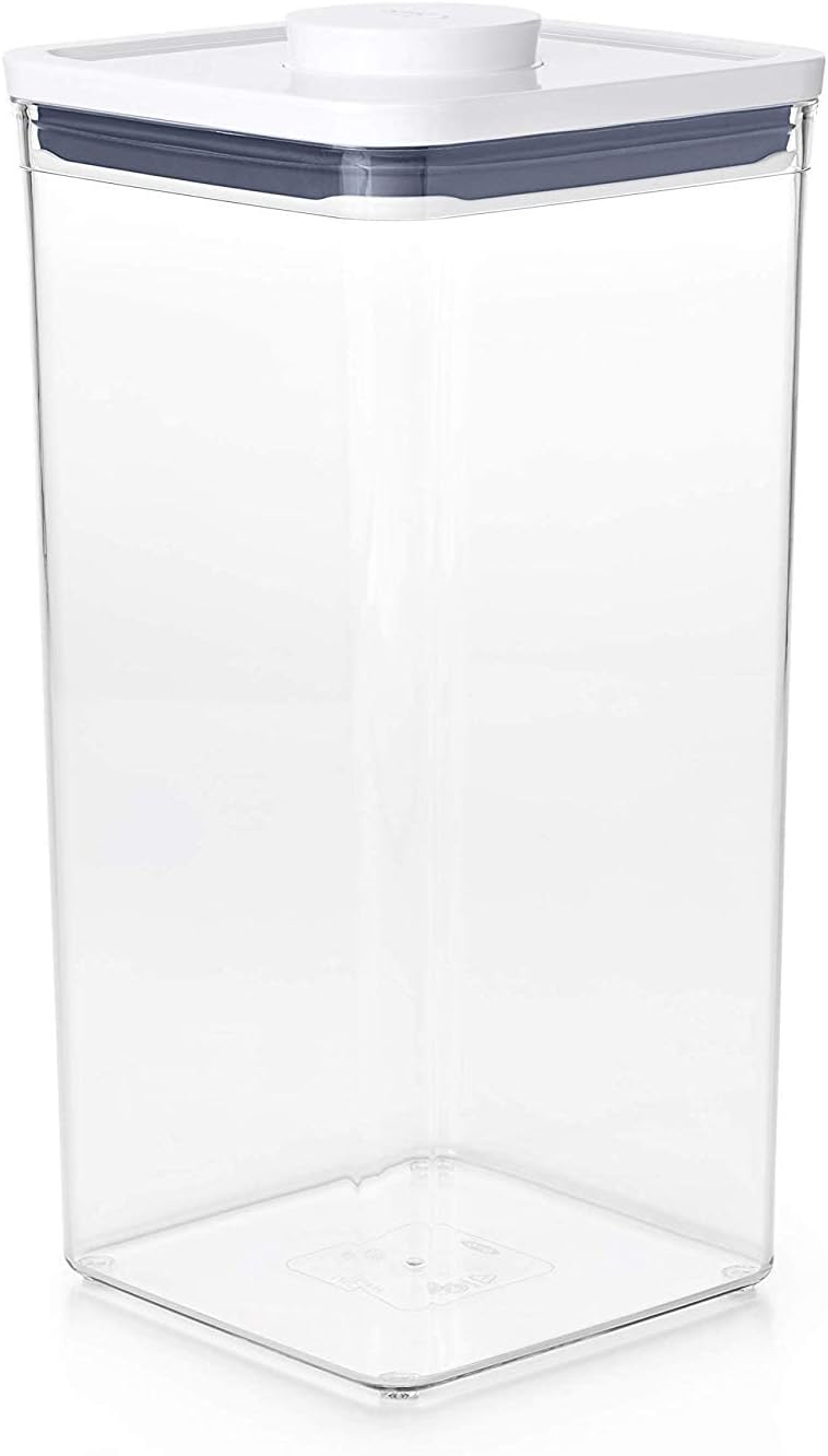 OXO Good Grips 6-Quart Square POP Container - Airtight Food Storage for Bulk Items (Set of 4)