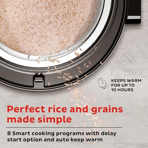 Instant Pot 20-Cup Rice & Grain Cooker with Carb-Reducing Technology, 8 Presets