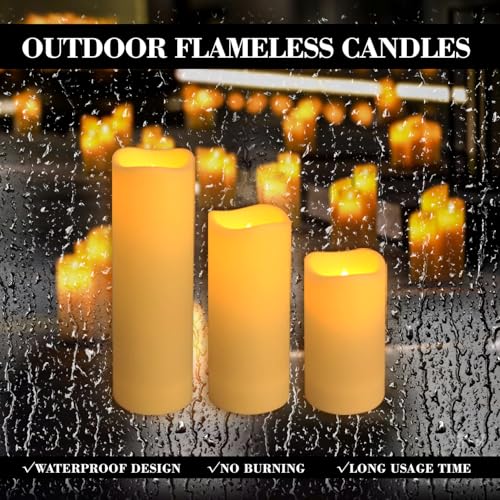 24-Pack LED Flameless Candles with Remote Control - Flickering Electric Candles for Holidays & Events