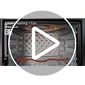 Black 10QT Air Fryer Toaster Oven Combo - 3-Layer Cooking, 5-in-1 Functions, Compact Countertop Design