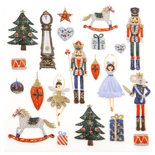 Luncheon 100 Pcs Christmas Nutcracker Disposable Paper Napkins – Elyxio