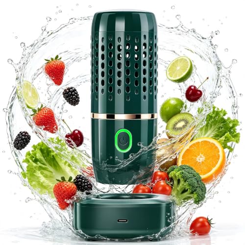 Cordless Produce Cleaner Device for Washing Veggies Fruits Rice & Grains - Variation 1