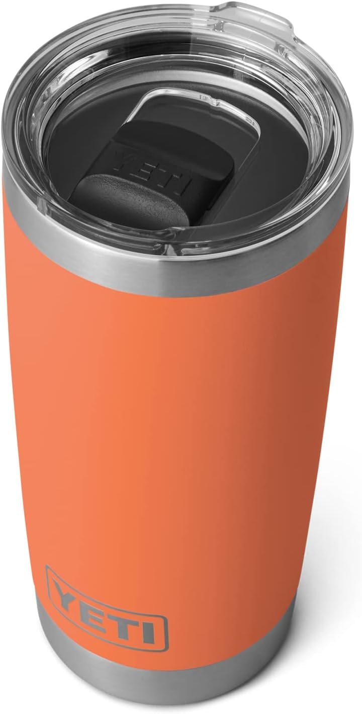 YETI Rambler 20 oz Tumbler, Stainless Steel, Vacuum Insulated with MagSlider Lid, High Desert Clay