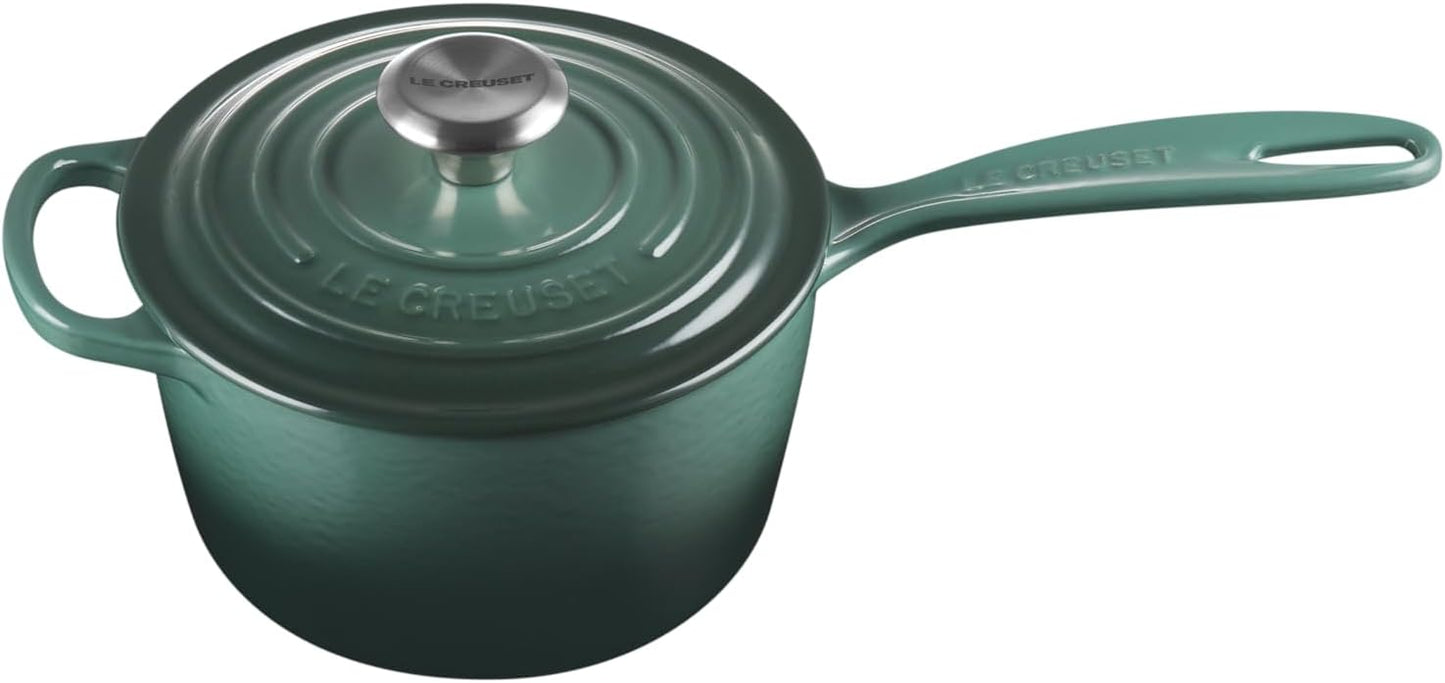 Le Creuset Enameled Cast Iron Cookware Set - 5-Piece, Artichaut Color for Durable Cooking
