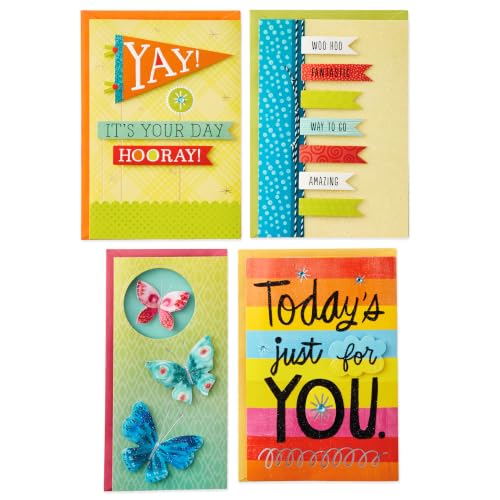 Hallmark Polka Dot Box A5 Greeting Card Organizer Set of 24 - Assorted Occasion Cards