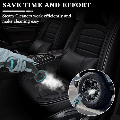 Handheld Steam Cleaner for Home and Car Detailing - 15s Heat-Up, 1250ML Tank, Multi-Surface Use