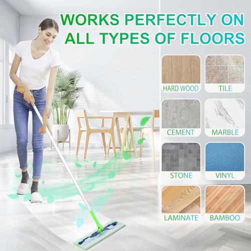 40 Count XL Wet Mop Cloths for Swiffer Sweeper XL - Pet Hair & Floor Cleaning