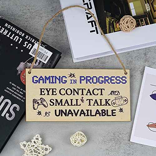 Gamer Gifts Funny Teenage Boy Gaming Room Decor for Boyfriend 16th 18th Birthday Gifts for Boys Game Lovers under 10 15 Dollars Fortnite Bedroom Accessories for Men Son Dad Christmas Gifts