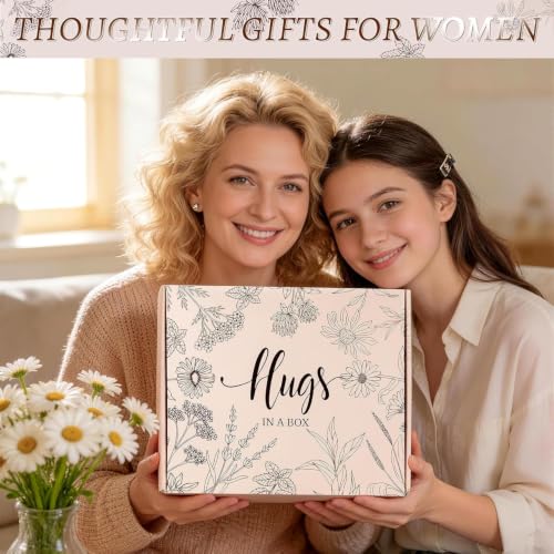 Get Well Soon Gift Basket for Women - Champagne Self Care Package with Soft Blanket
