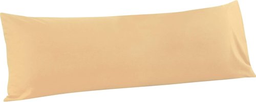 FLXXIE Body Pillow Cover - Super Soft Microfiber | 20x54 Long Pillowcase, Wrinkle & Stain Resistant, Light Taupe