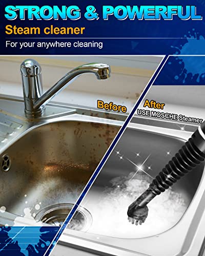 Handheld Steam Cleaner with 11 Accessories - Powerful, Chemical-Free Home & Car Cleaning