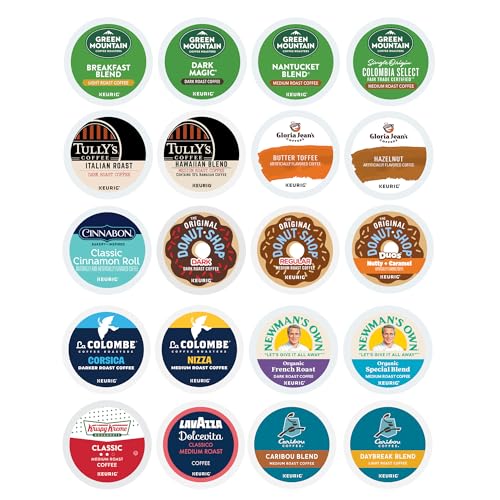 Keurig Coffee Lover's Collection Variety Pack 60 K-Cup Pods - Includes 20 Flavors