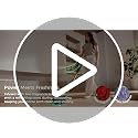 Cordless Vacuum Cleaner 50KPa 550W Stick Vacuum for Pet Hair & Floor - Gold