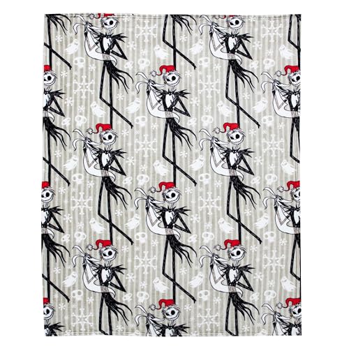 Northwest Nightmare Before Christmas Silk Touch Throw Blanket 50" x 70" Ghostly Holiday