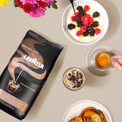 Espresso Whole Bean Coffee Pack of 2 - Medium Roast 100% Arabica 2.2 lb Bag - Variation of THIS listing