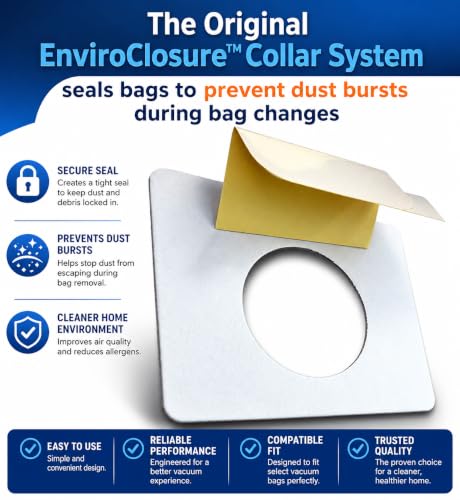 45 Micro Filtration Vacuum Bags for Kenmore & Panasonic Canisters - Multi-Layer Replacement