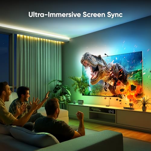 Nanoleaf 4D V2 TV LED Backlight with Gradient Light Strip & Mirror Modes