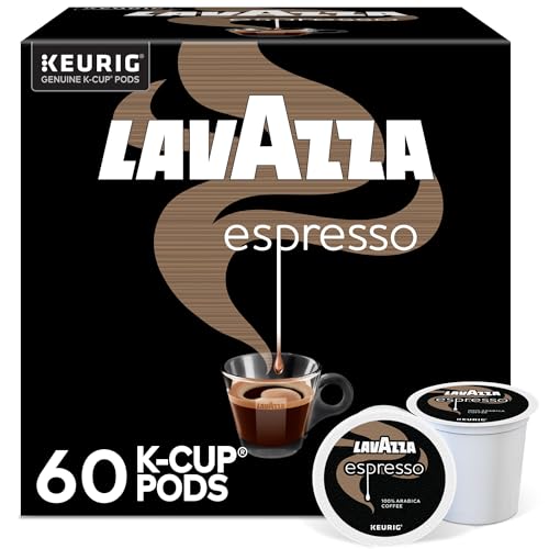 Lavazza Espresso Keurig K-Cup Pods Medium Roast 60-Count Box - 6 Packs of 10 - Variation of THIS listing