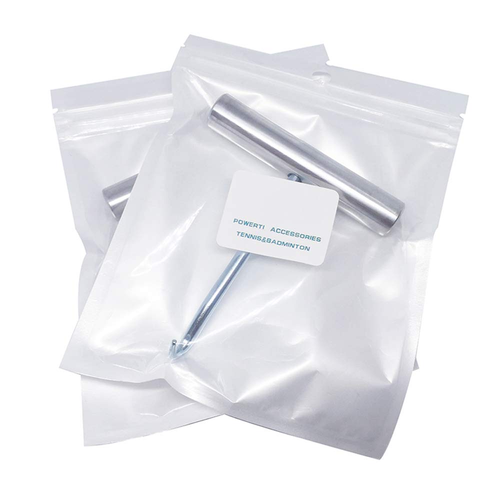 Mike Racquet String Pull Hook for Tennis Badminton String, Silver colour