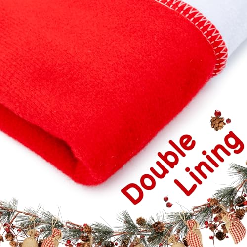 4 Pcs Christmas Chair Covers Santa Hat Style Holiday Dining Seat Protectors