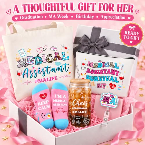 Mimorou Medical Assistant Gift Set for Women - 6 Piece Gift Box