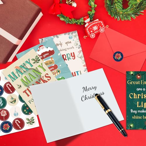 Ceiba Tree Vintage Christmas Cards for Employees Staff Appreciation