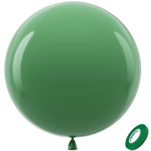 Bezente Sage Green Giant Balloons 36 Inch - 8 Pack Jumbo Olive Green Large Round Dusty Green Latex Balloon for Birthday Bridal Shower Safari Jungle Theme Party Decorations