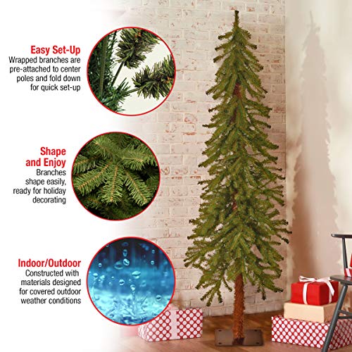 5ft Unlit Hickory Cedar Artificial Christmas Tree - Realistic Holiday Decor