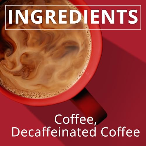 Folgers Half Caff Coffee Pods 10 Count Pack of 6 | Medium Roast, Keurig Compatible